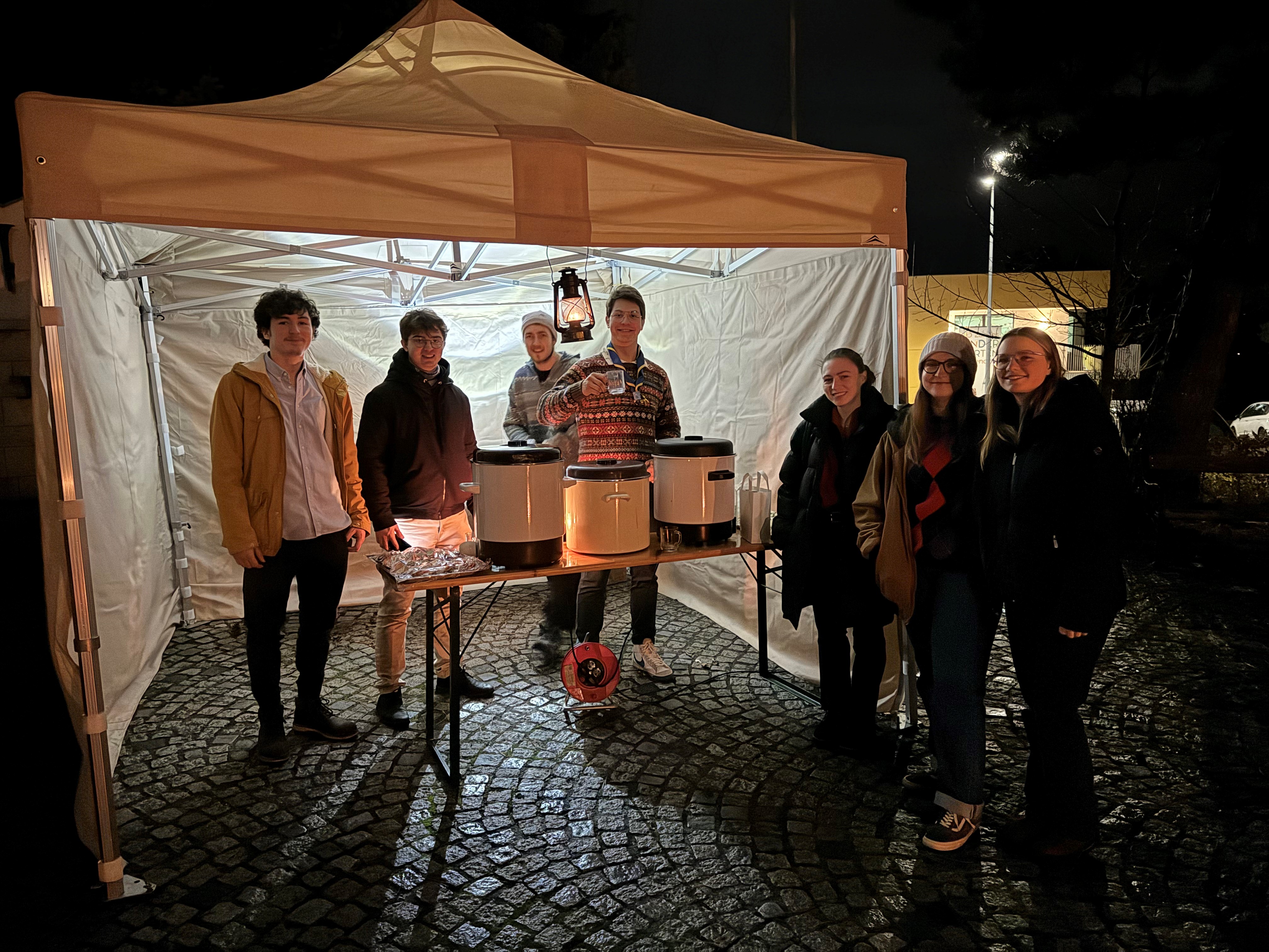 Punschstand in St. Vitus